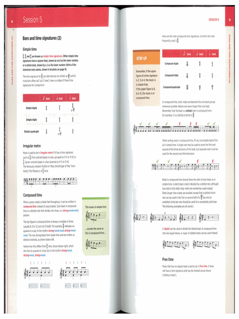 Task 5 - Time Signatures | PDF