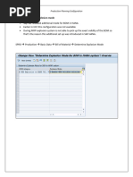 SAP PP Configuration 