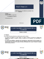 Fase I - Tema 2,3 - Los Valores y Economía Del Servicio