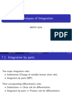 Techniques of Integration Complete Version-1