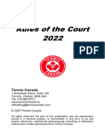 Rules of The Court 2022