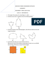 Class 4 Maths Assignment-1