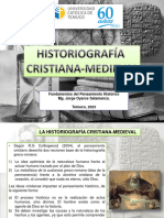 Historiografía Cristiana y Medieval