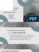 Revised PPT Govt Expenditures Categories