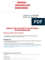 Invasive Cardiovascular Monitoring
