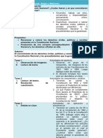 Secuencia de Constitución Nacional