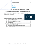 TOC y Relacionados CIE 11