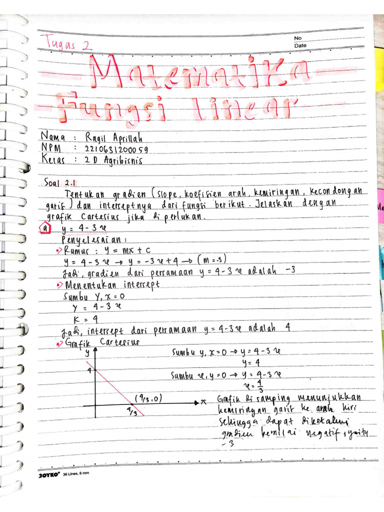 Tugas 2 MTK | PDF