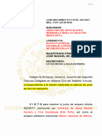 Sentencia de Amparo Directo Civil 566/2015