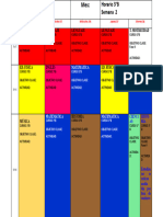 Modelo Planificación Semanal