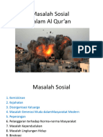Masalah Sosial DLM Al Quran 1-11