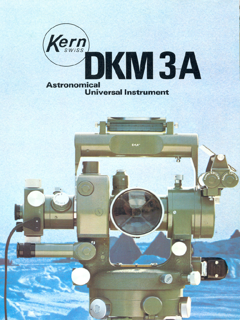 Kern dkm3 a theodolite brochure pdf