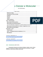 Biologia Celular e Molecular 1ºF