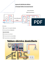 Esquema de Distribución Tableros para Los Chicos