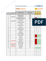 Attendance Sheet With Salary Famula