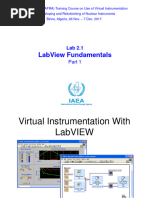 L2.1: Virtual Instrumentation With LabVIEW