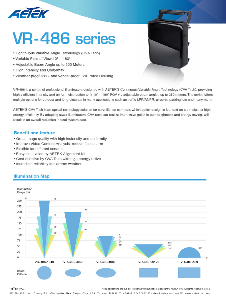 VR-486 - Data Sheet - 211221 | PDF