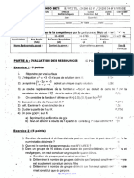 Sujet Mathematiques 1ere A4 Séquence 3 College Prive Mongo Beti 2023-2024 Cameroun