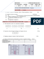 Partie A: Evaluation Des Ressources 10 Points Exercice 1: Evalution Des Savoirs / 5 Points