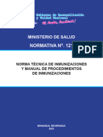 Normativa 121 y Manual de Procedimientos de Inmunizaciones Feb02 Final