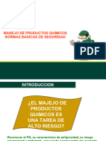 Manejo de Productos Quimicos y Normas Basicas de Seguridad Ecp