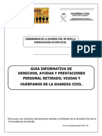 Guia Informativa Derechos y Prestaciones Personal Retirado Comandancia Sevilla