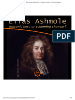 Elias Ashmole - Masonic Hero or Scheming Chancer - The Square Magazine - UTILIZAR