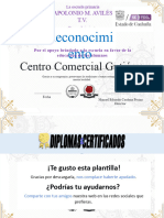 18 Certificado de Reconocimiento Diseño Creativo