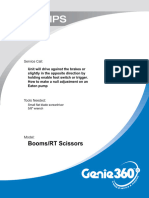 Eaton Pump Null Adjustment