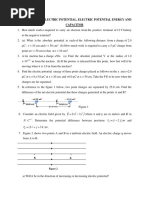 Exercises on Electric Potential, Energy and Capacitor (1)