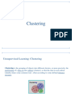 Unsupervised Learning - Clustering