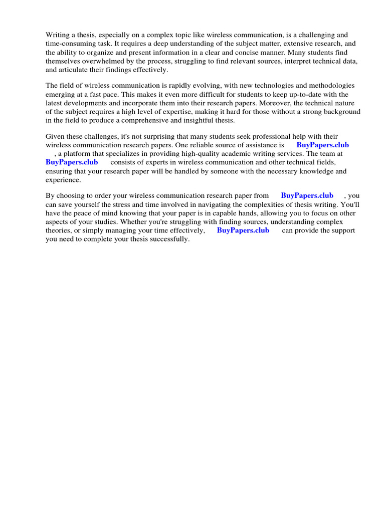 Wireless Communication Research Paper PDF PDF Cellular Network Radio