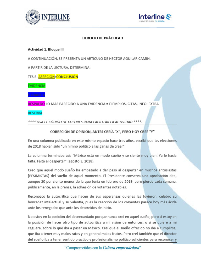 Ejercicio 3 | PDF