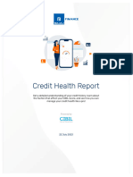 Credit Health Report