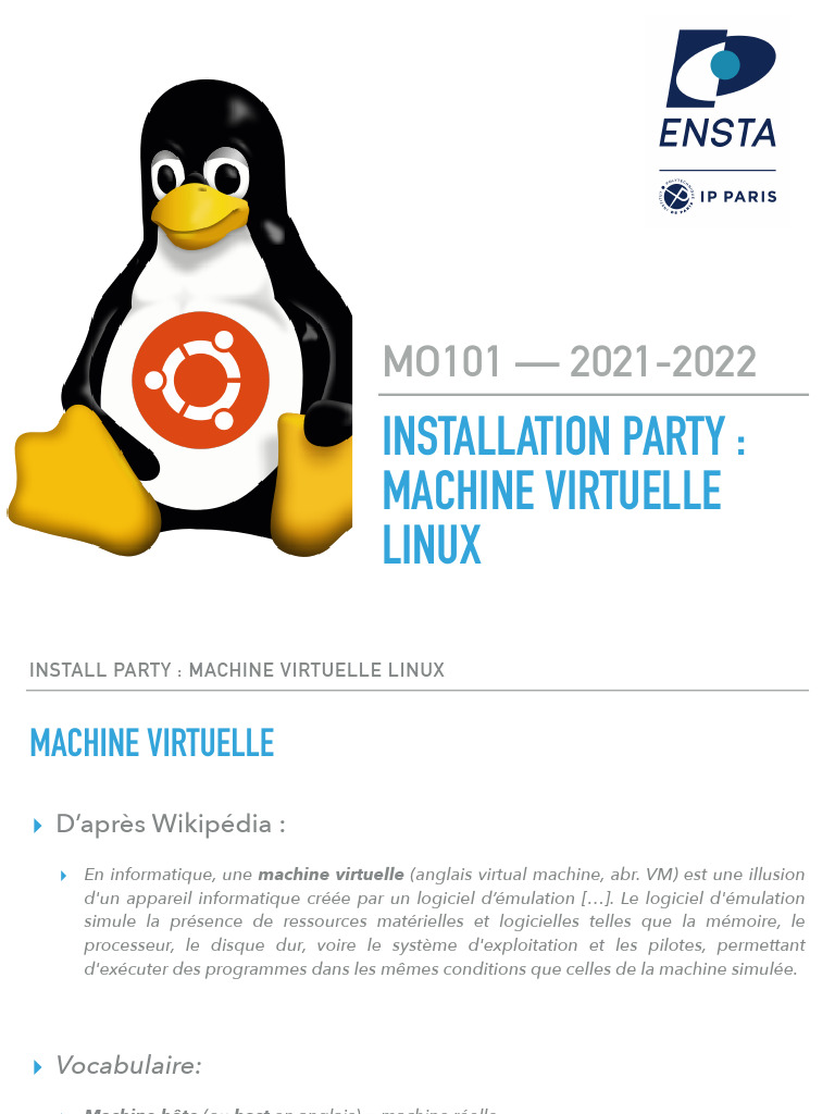 Installation de Linux sur VirtualBox | PDF | Machine virtuelle ...