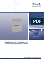 E Displacement Ventilation For Indoor Firing Ranges VA-RSA 12.2011