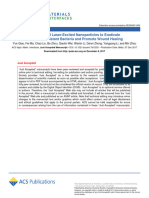 72 - Near-Infrared Laser-Excited Nanoparticles to Eradicate Multidrug-Resistant Bacteria and Promote Wound Healing