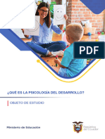 Que Es La Psicologia Del Desarrollo Objeto de Estudio