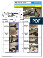 Check List (Pre Entry) For Portable Grinding Machine