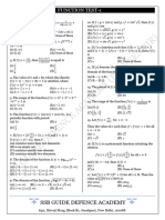 Function Test-1: SSB Guide Defence Academy