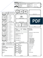 5E CharacterSheet Monster Hunter