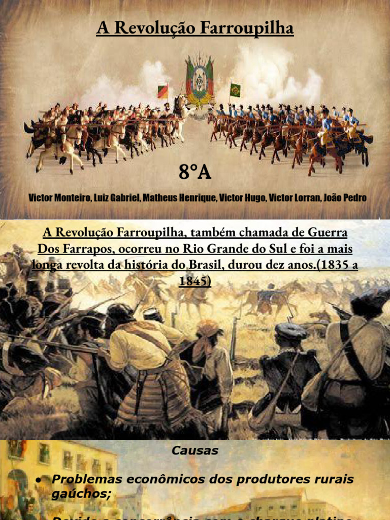 Revolução Farroupilha: Causas e Consequências | PDF | História