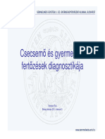 Kenesei Csecsemo Gyermekkori Fertozesek Diagnosztikaja