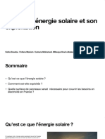 Thème 4 L'Energie Solaire