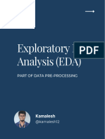 Exploratory Data Analysis EDA Part of Data PreProcessing
