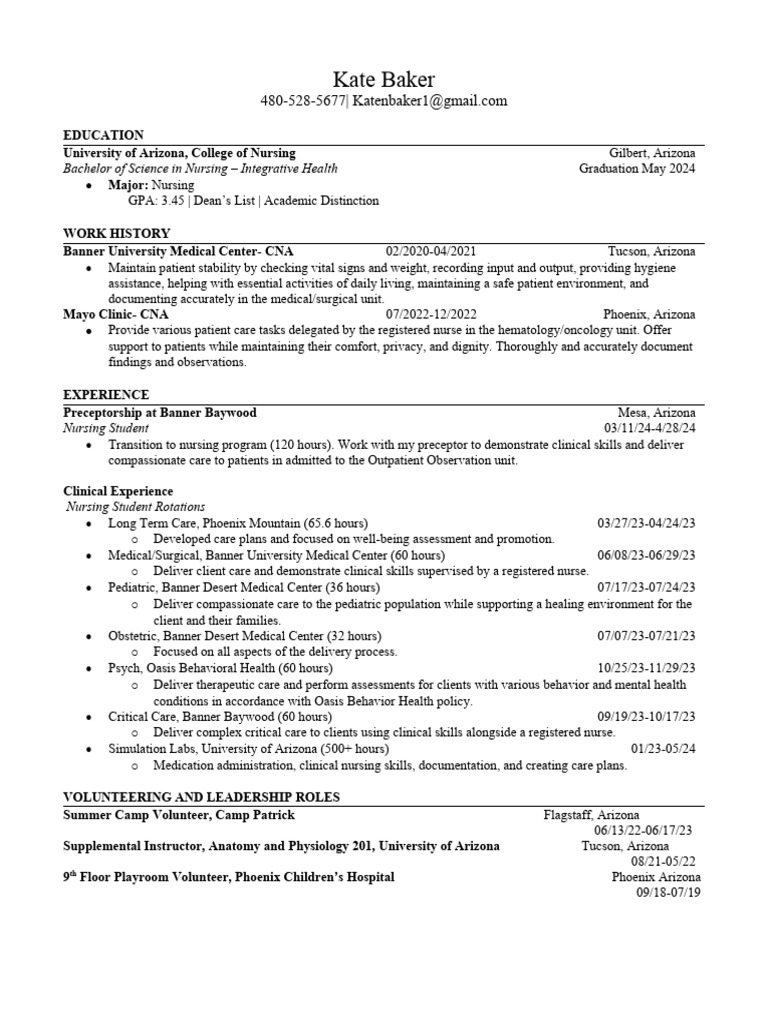 Kate Baker Resume 2024 1 PDF - 1719602036