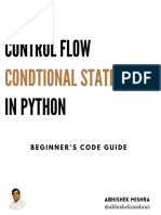 Control Flow Conditional Staments in Python