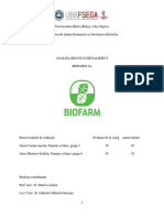 Analiza Financiara - BIOFARM - 1