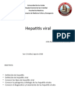 Hepatitis Alejandro 2018