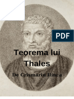 Teorema Lui Thales